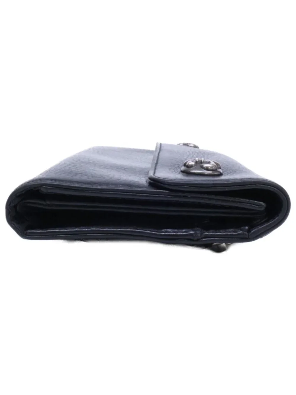 Chrome Hearts Wave BS Fluer Leather Wallet
